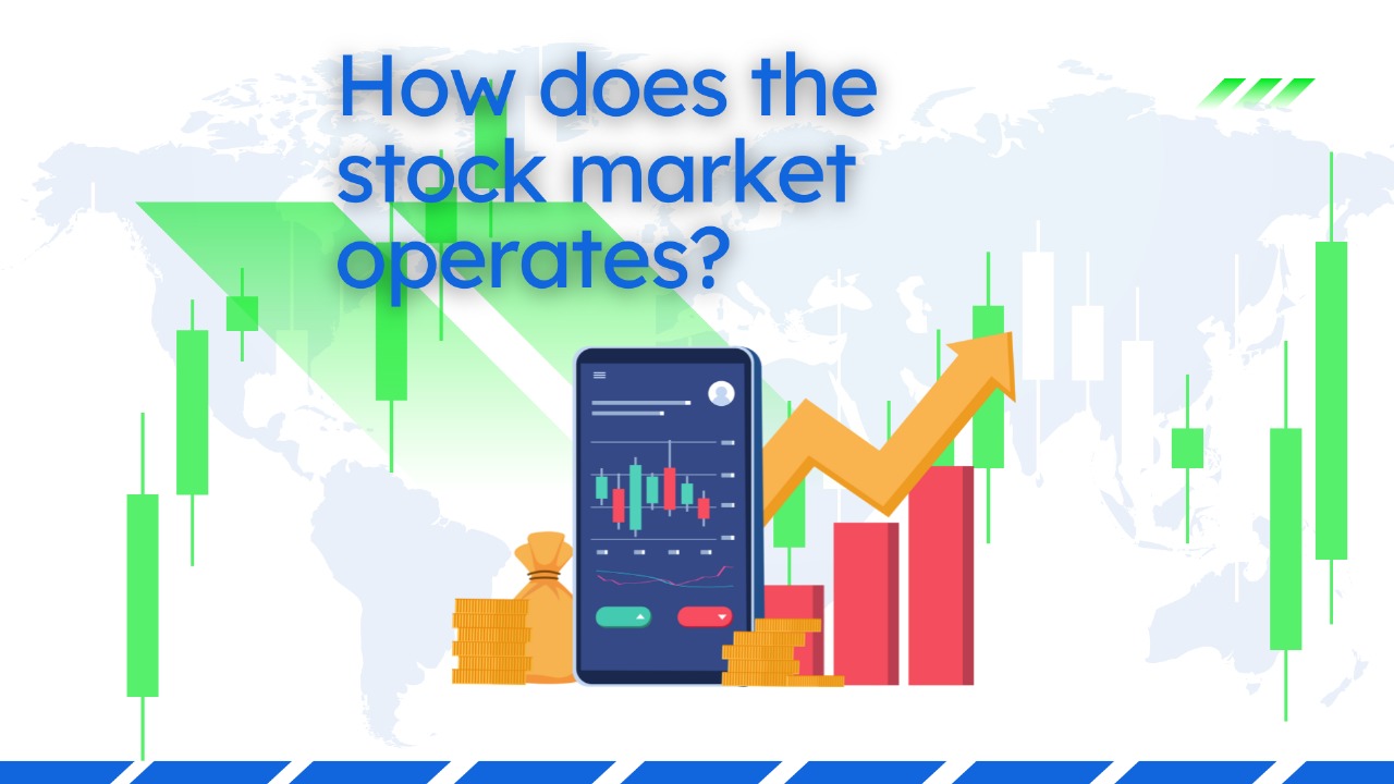 company selling shares illustration