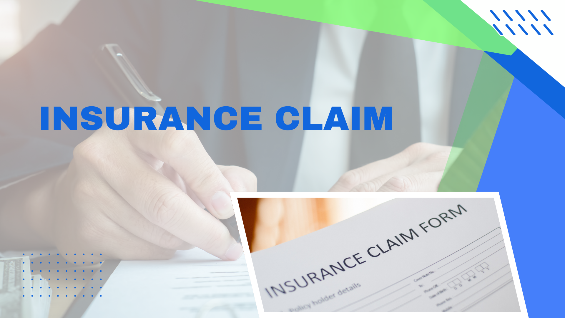 claim settlement and how to file claim